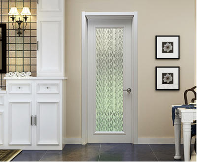 DS-FG01 French pure white glazing plain door